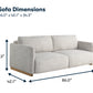 TAHOE Queen Serta sofa bed