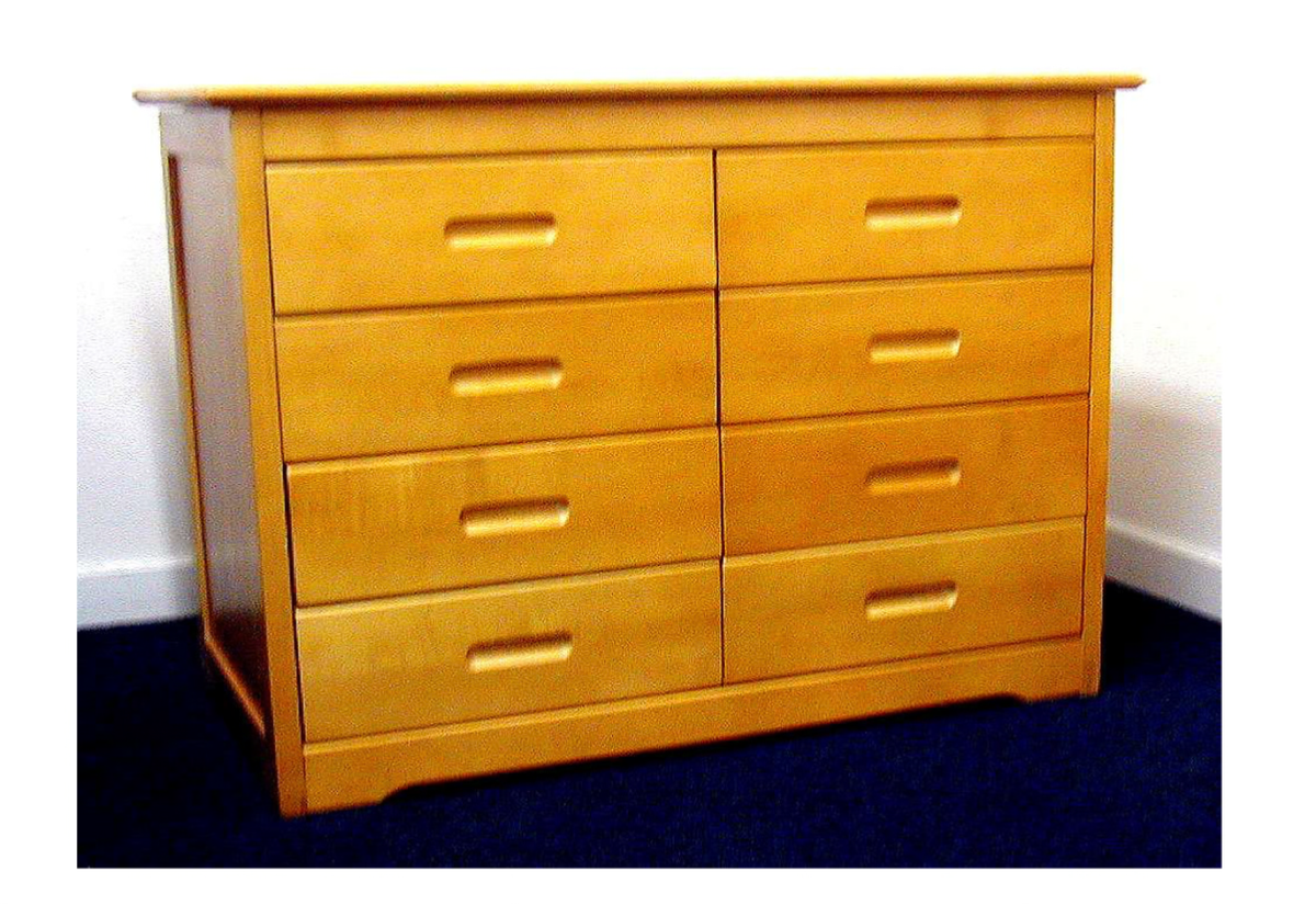 Tokyo 8 drawer dresser