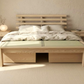 Tatami Bed w/Slatted Headboard