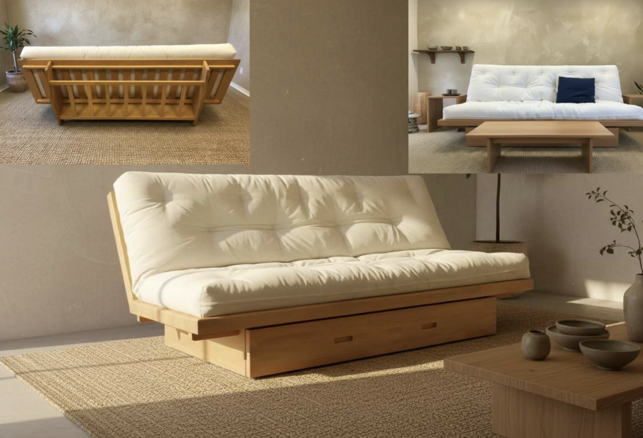 OKINAWA full futon frame