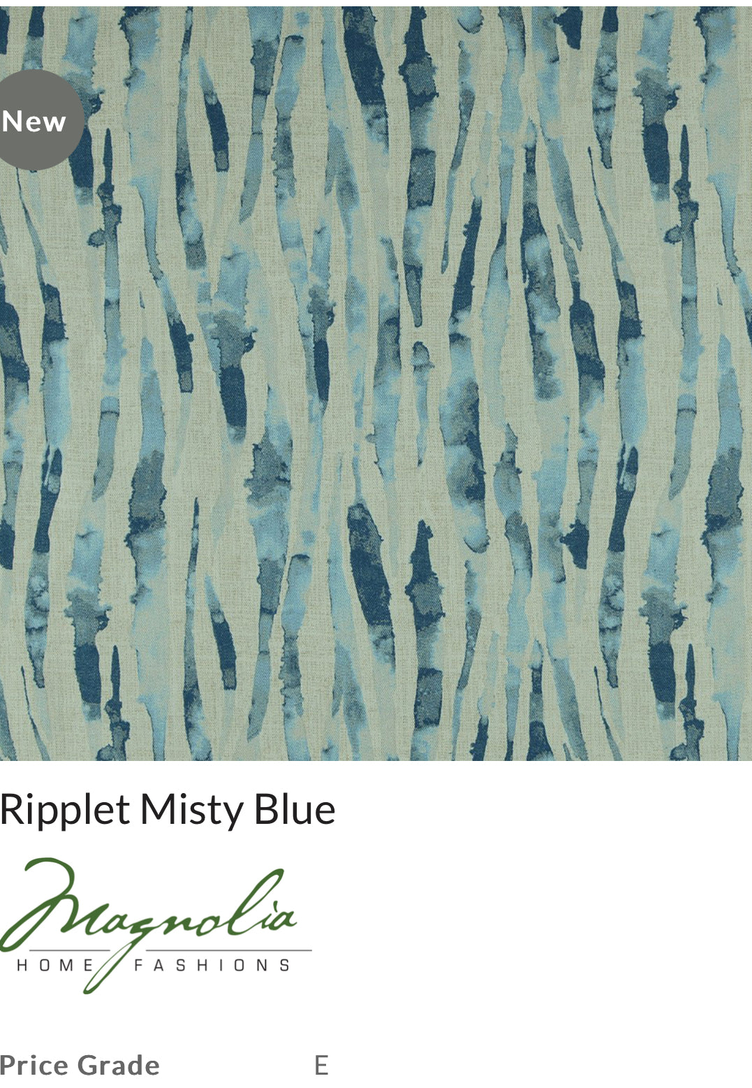 Futon cover -Ripplet Misty Blue