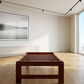 Solid wood Ottoman