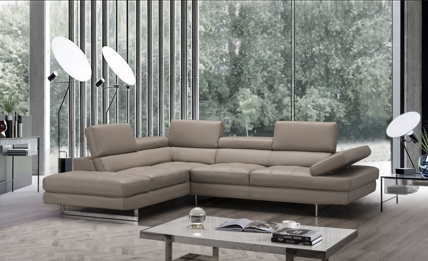 A761 Sectional Italian Sofa