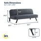 Frankie Sofa Charcoal