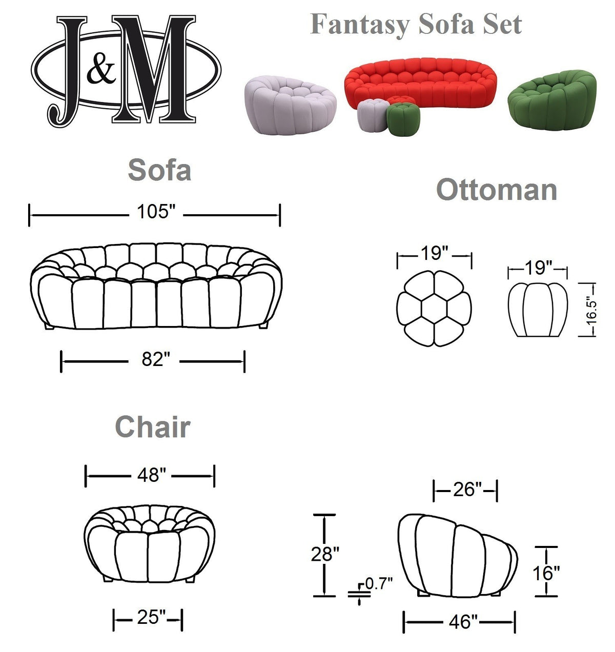Fantasy Accent Chair
