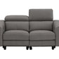 Lorenzo Sofa Set in Truffle Grey
