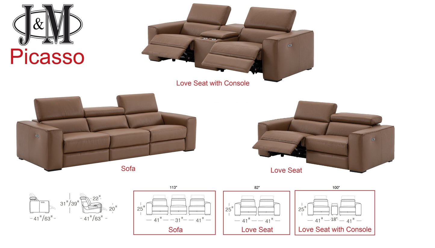 Picasso Reclinable Sofa