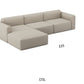 RUND sectional sofa D3L