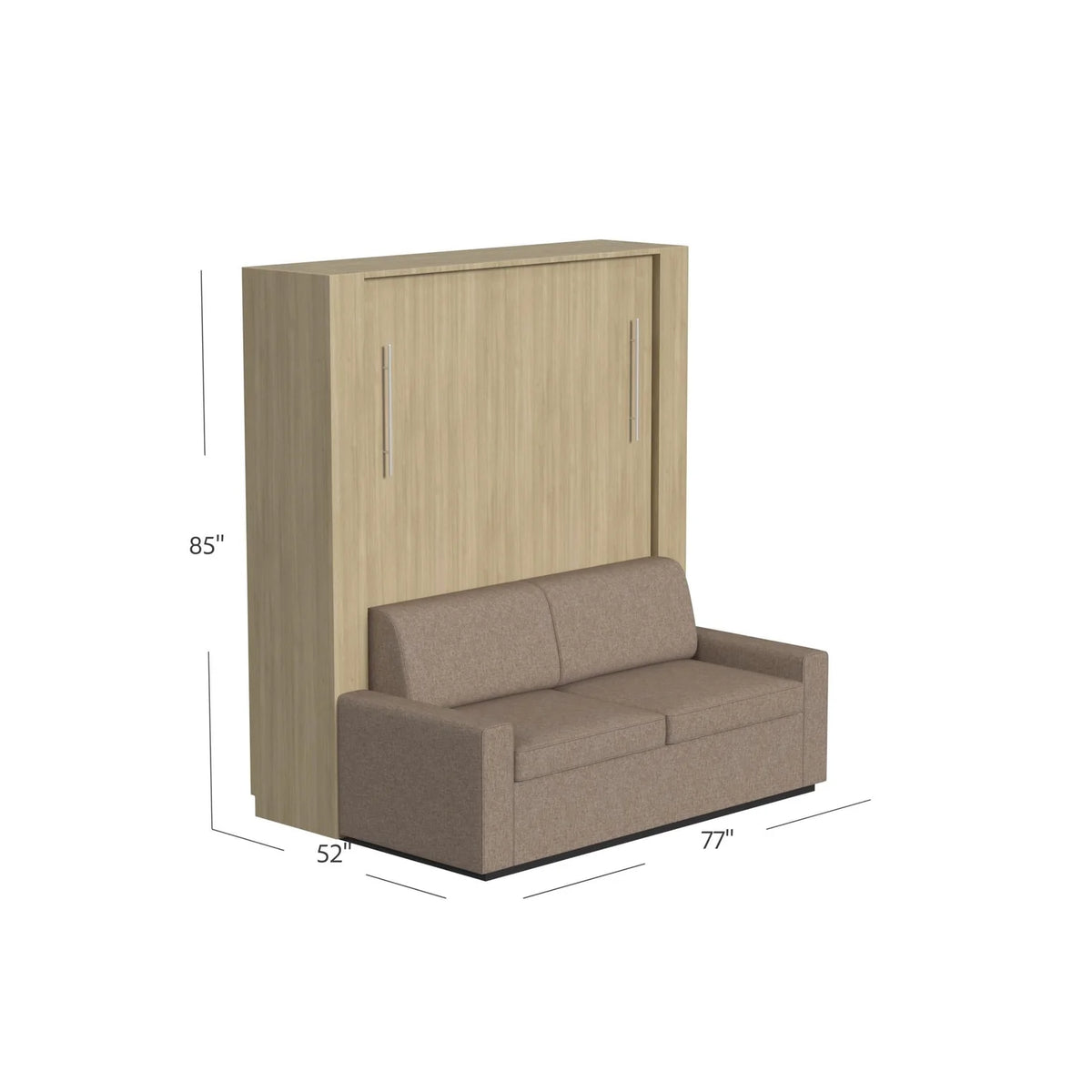 Inovabed Queen wall bed w/SOFA