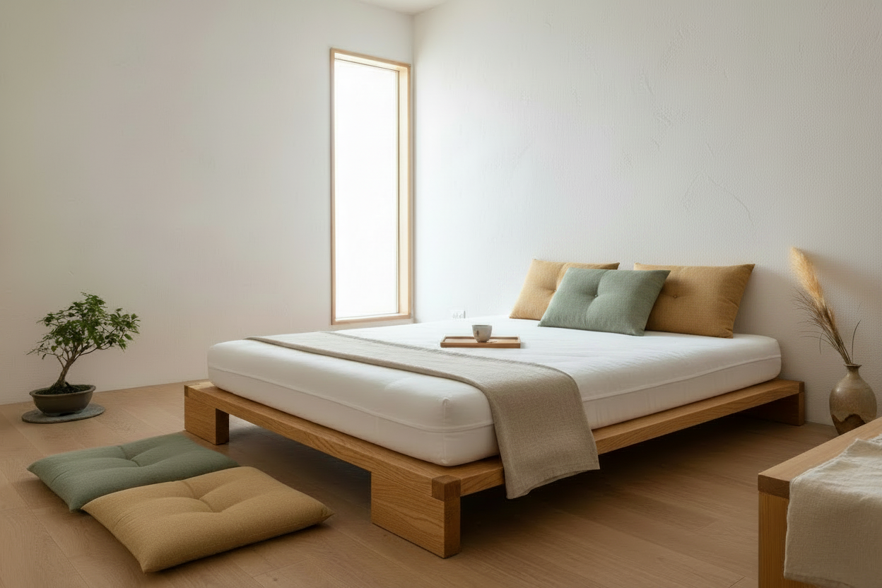 Zen bed platform