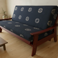Futón Dark Cherry - Tapizado Japonés Minimalista
