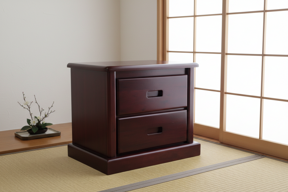 Yans 2 drawer Nighstand