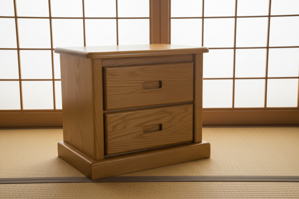 Yans 2 drawer Nighstand