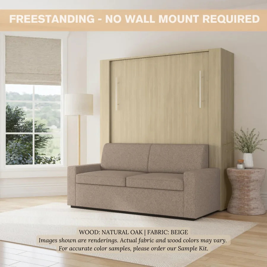 Inovabed Queen wall bed w/SOFA