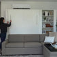 Inovabed Queen EXTENDED wall bed w/SOFA