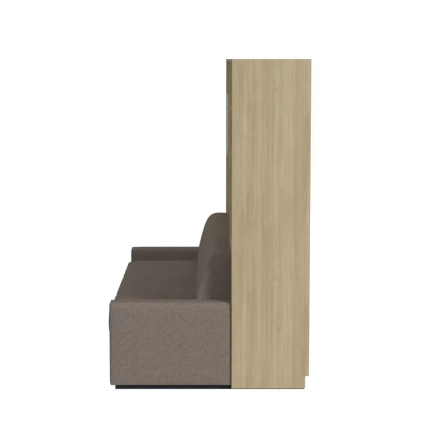 Inovabed Queen EXTENDED wall bed w/SOFA