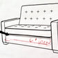 Full Serta sofa bed AGUSTINE