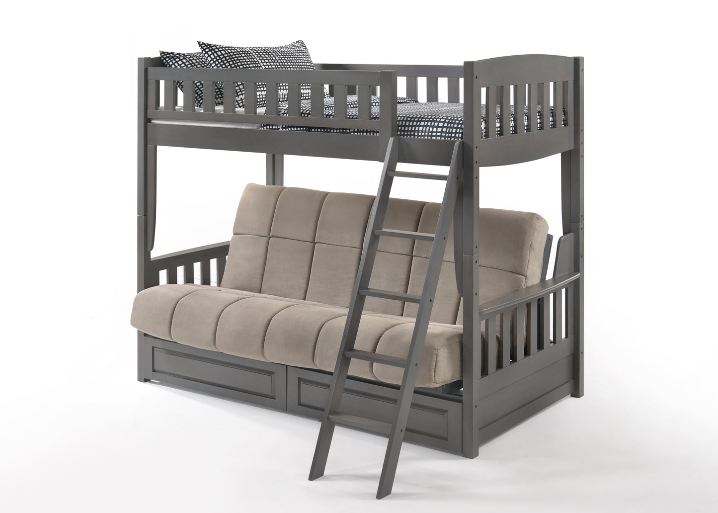 Bunk -Cinnamon Futon Full-Twin