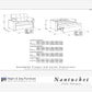 Full Serta sofa bed AGUSTINE