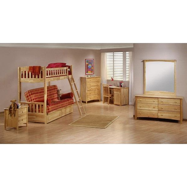 Bunk -Cinnamon Futon Full-Twin